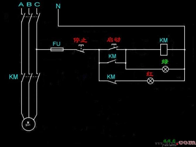 常用电气控制电路_常用电机控制电路图集_电气控制电路接线图  第1张