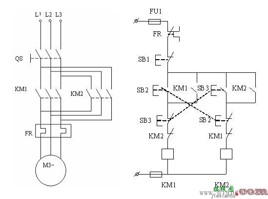常用电气控制电路_常用电机控制电路图集_电气控制电路接线图  第3张
