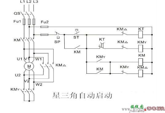 常用电气控制电路_常用电机控制电路图集_电气控制电路接线图  第14张