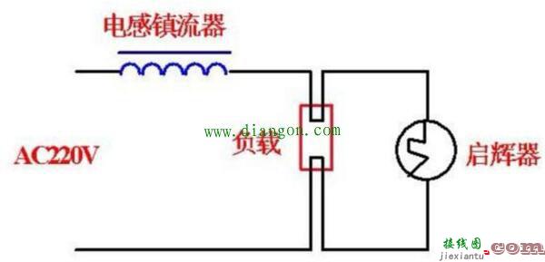 环形灯管整流器原理图  第1张