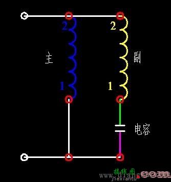 单相电动机正反转 接触器接线图  第7张