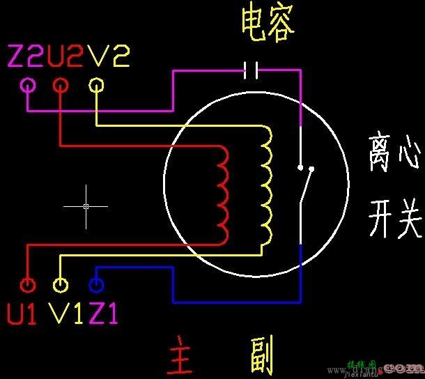 单相电动机正反转 接触器接线图  第8张