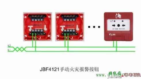 消防报警按钮接线图  第1张