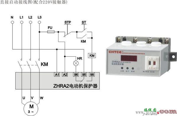 电动机综合保护器如何接线?电动机综合保护器接线图  第3张