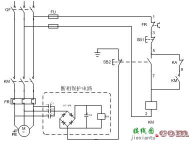 电工常见的电气二次控制线路图  第2张