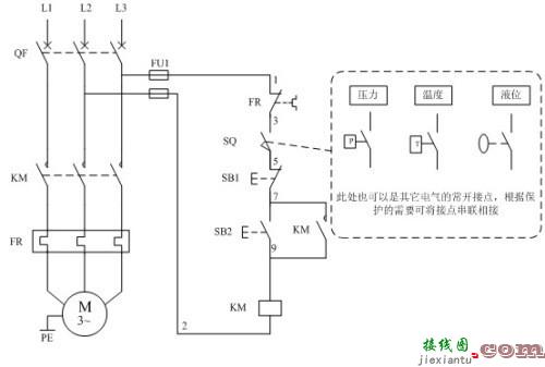 电工常见的电气二次控制线路图  第4张