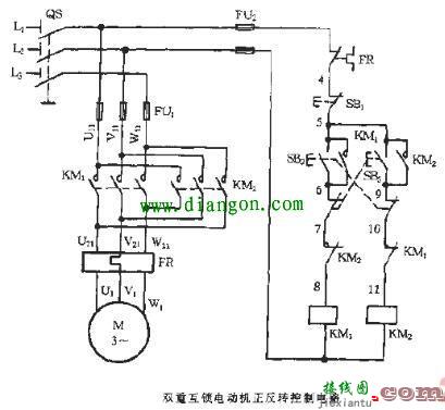 正反转双重互锁电路原理  第2张