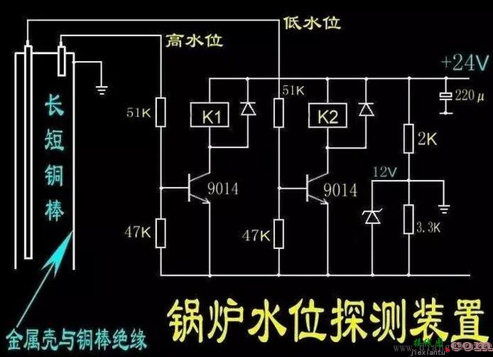 一个不算老的老电工珍藏：36种电气自动控制原理图  第23张