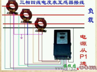 dt862型三相四线有功电能表接线图  第3张