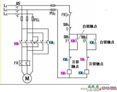 接触器自锁互锁电路图  第2张