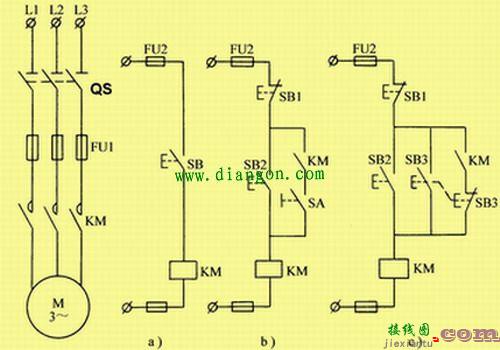 既能长期工作又能点动的控制电路图  第2张