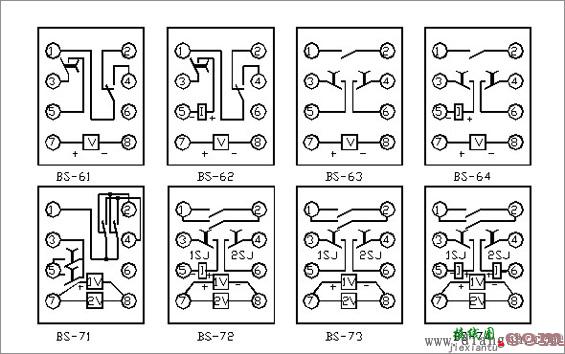 时间继电器实物接线图_时间继电器接线图图解  第2张