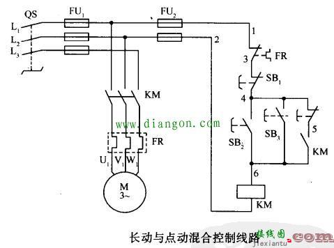 最基本的电动机启动接线原理图  第3张