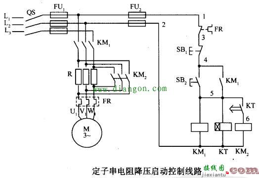 最基本的电动机启动接线原理图  第4张