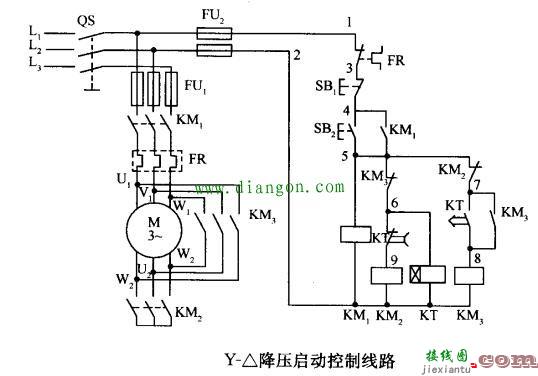 最基本的电动机启动接线原理图  第5张