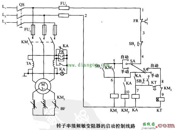 最基本的电动机启动接线原理图  第9张