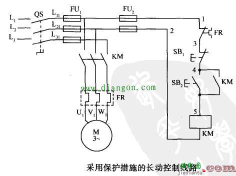 最基本的电动机启动接线原理图  第6张