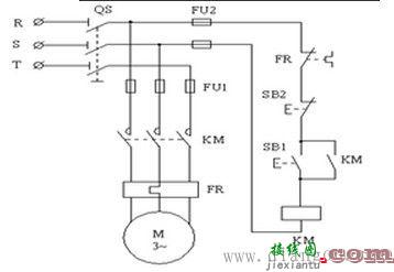 电动机自锁控制电路原理图  第1张