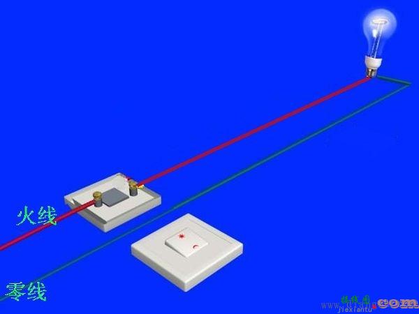 家用单控开关接线_家用三控开关接线_家用双控开关接线_家用开关接线方法  第1张