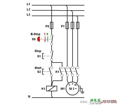 光幕开关接线图  第2张