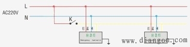 应急照明灯具接线图  第2张