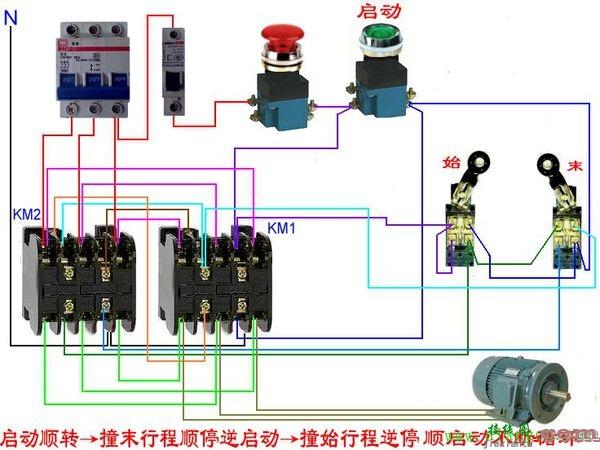 电动机自动往返控制电路  第2张