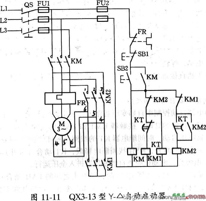 电动机控制线路图  第1张