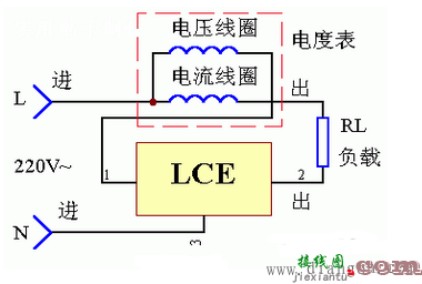 电度表空载节能器电路原理图  第1张