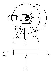 三脚电位器接线图  第3张