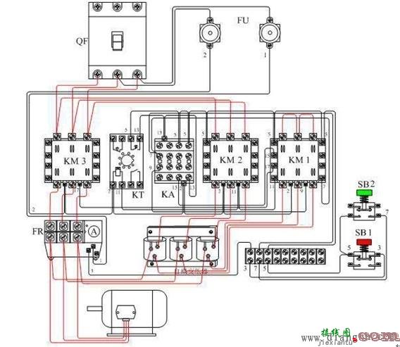 电机自耦启动原理图  第2张