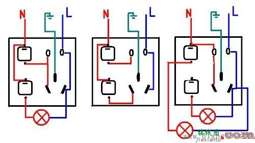 插座开关接线图_一开5孔插座接线图  第6张