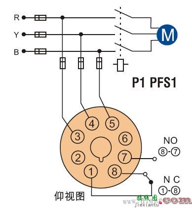 相序继电器接线图  第2张