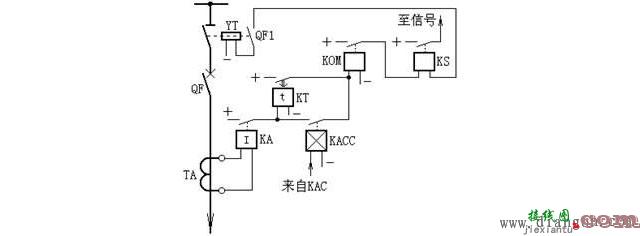 三相一次自动重合闸装置原理接线图  第2张