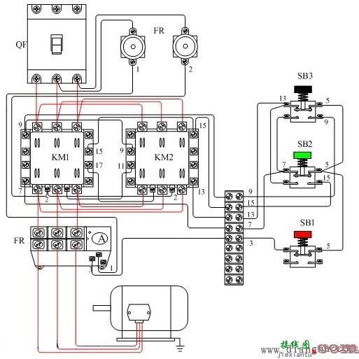 电动机可逆运行控制电路图  第2张