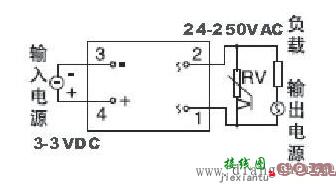 固态继电器怎么接线_固态继电器接线方法_固态继电器接线图  第1张