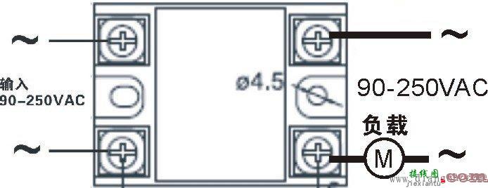固态继电器实物接线图_ssr固态继电器接线图_固态继电器接线方法  第3张