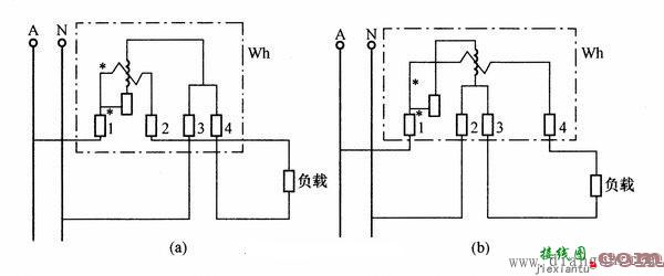 220伏电表接线图  第1张