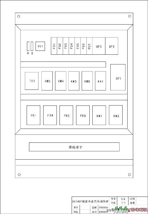 普通铣床的电路图  第3张