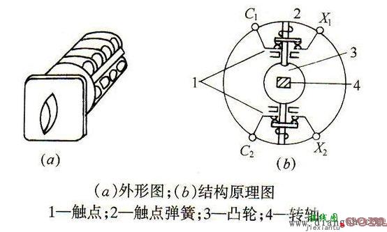 旋转开关接线图  第3张