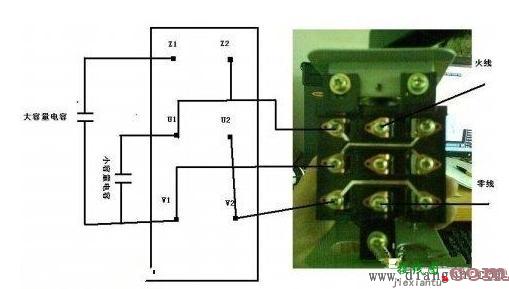 旋转开关接线图  第2张