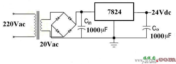 220v转24v电路图  第1张