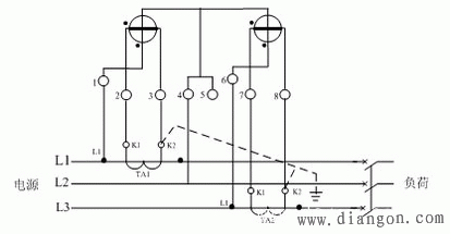 电能表接线图有几种?电能表接线图_单相电能表接线图_三相电能表接线图  第6张