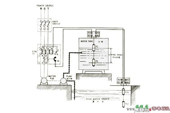 浮球液位开关怎么接线?浮球液位开关接线图  第4张