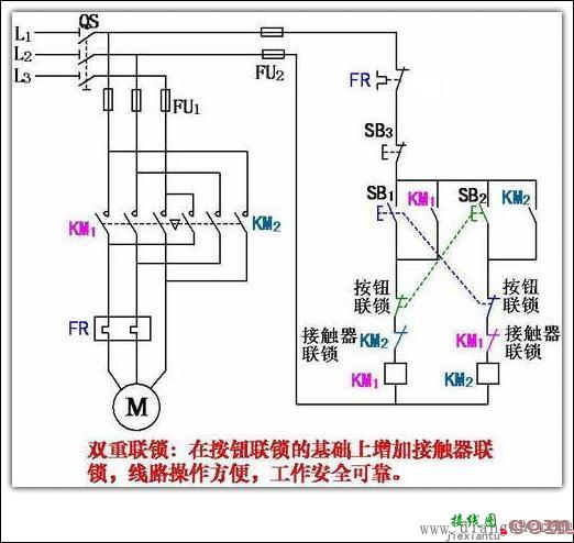 电气互锁控制电路图  第3张