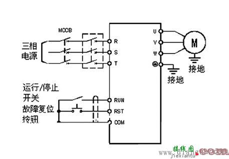 变频器接线图  第2张