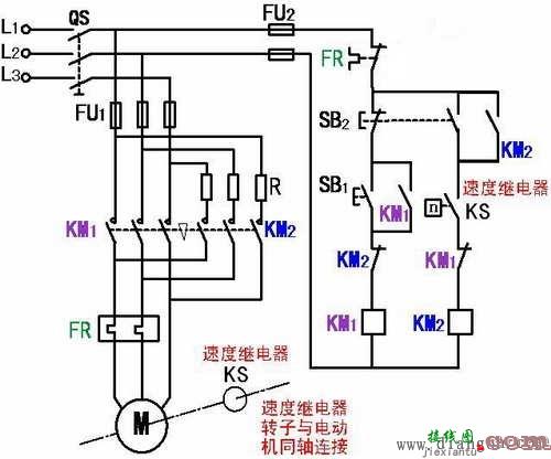 反接制动控制电路  第1张