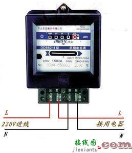 家用电表接线图  第2张