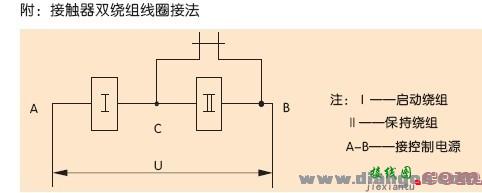 接触器双绕组线圈接法  第1张