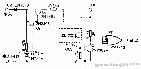 数字隔离电路图  第1张