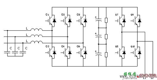 四象限变频器的工作原理电路图  第1张